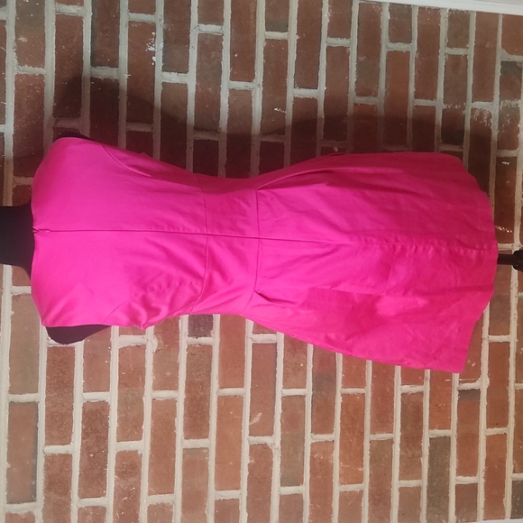 I.N. San Francisco hot pink dress, size 13 juniors - Picture 4 of 6
